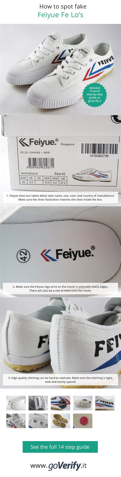 how to spot fake feiyue shoes